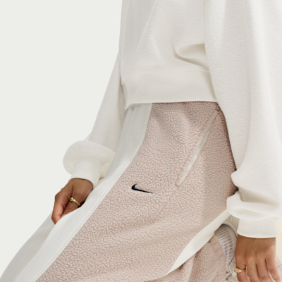 Брюки женские Nike Studio Fleece Heavyweight Plush Oversized High-Rise Pants, фото 4