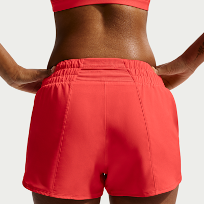 Nike One Dri-FIT Normal Belli 8 cm Slip Astarlı Kadın Şortu görsel 3