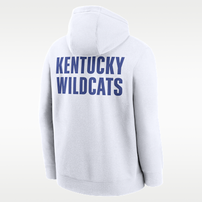 Kentucky Club Basketball 2-Hit Men's Nike College Pullover Hoodie
