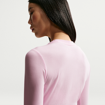 Nike Sportswear Chill Knit Women's Slim Long-Sleeve Cropped Top