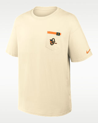 Мужская футболка Baltimore Orioles City Connect 2-Hit Max90 Pocket Nike MLB