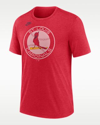 Мужская футболка St. Louis Cardinals Cooperstown Logo Nike MLB