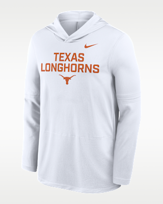 Мужские  Texas Sideline Nike Dri-FIT College Long-Sleeve Hooded Top