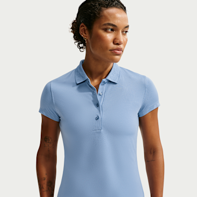 Nike Golf Club Dri-FIT UV Kısa Kollu Kadın Golf Polo Üstü
