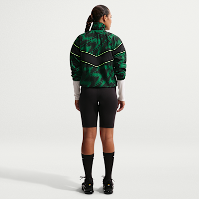 Nike Nijerya Windrunner Nike UV Dokuma Kadın Futbol Ceketi görsel 5