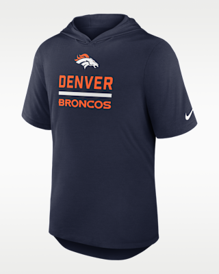 Мужская футболка Denver Broncos Nike Dri-FIT NFL Hooded