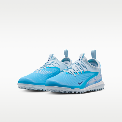 Футбольные бутсы детские Nike Phantom 6 Low Academy Erling Haaland, для искусственного газона