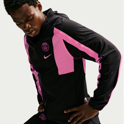 Nike Paris Saint-Germain Energy Nike Dokuma Erkek Futbol Ceketi görsel 3