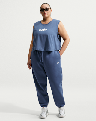 Женские  Nike Sportswear Phoenix Fleece High-Waisted Oversized Sweatpants (Plus Size)
