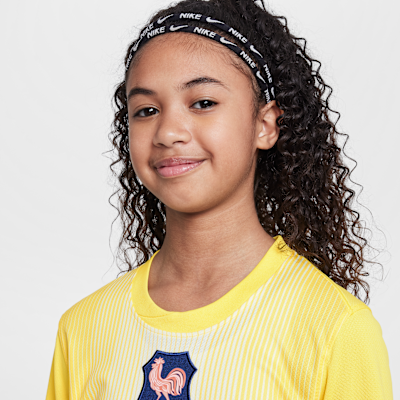 Maillot de foot à manches longues replica Nike Dri-FIT FFF 2025/26 Stadium Gardien de but pour ado