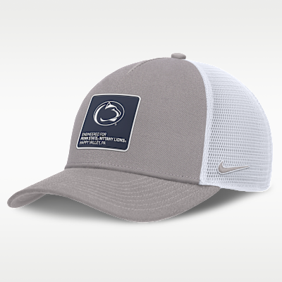 Gorra de rejilla universitaria Nike ajustable para hombre Penn State On-Field Rise Engineered
