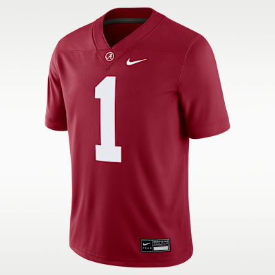 Jersey universitario Nike Dri-FIT Game para hombre Alabama Crimson Tide