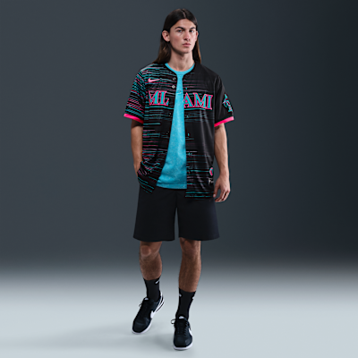 Miami Marlins City Connect Men’s Nike Dri-FIT ADV MLB Limited Jersey
