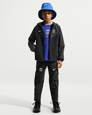 Детские  Paris Saint-Germain Tech Big Kids' (Boys') Nike Soccer Woven Pants