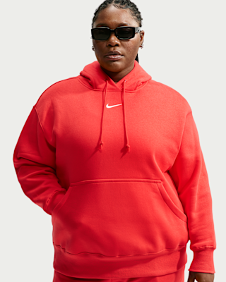 Женское худи Nike Sportswear Phoenix Fleece Oversized Pullover Hoodie (Plus Size)
