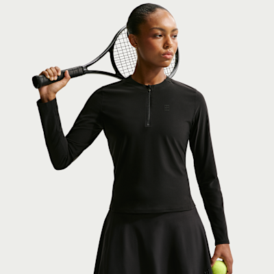NikeCourt Advantage Dri-FIT Kadın Tenis Üstü görsel 3