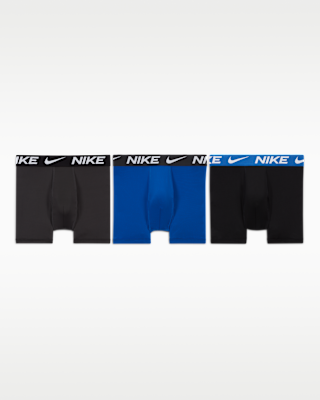 Женские Nike Essentials Big Kids' Dri-FIT Micro Solid Boxer Briefs (3-Pack)