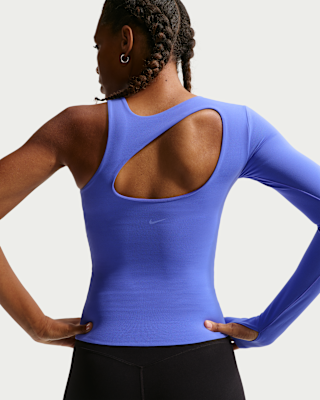 Женские  Nike Zenvy Dri-FIT One-Sleeve Top