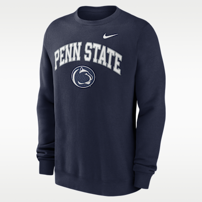 Sudadera de cuello redondo sin cierre universitaria Nike para hombre Penn State Arch