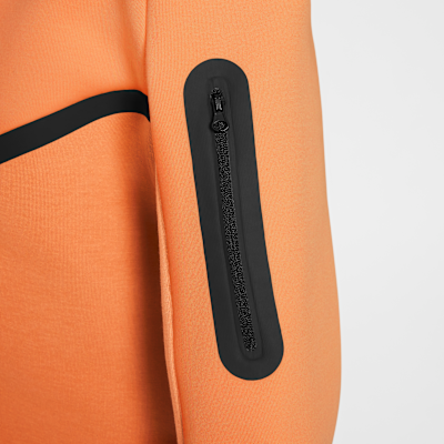 Sudadera con gorro con cierre completo para niños grandes Nike Sportswear Tech Fleece