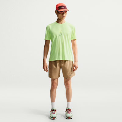 Топ для бега мужской Nike Dri-Fit Short-Sleeve Running Top, фото 4