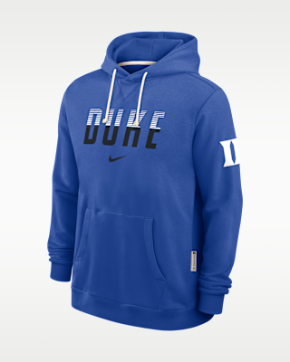 Мужское худи Duke Sideline Standard Issue Nike Dri-FIT College Pullover Hoodie