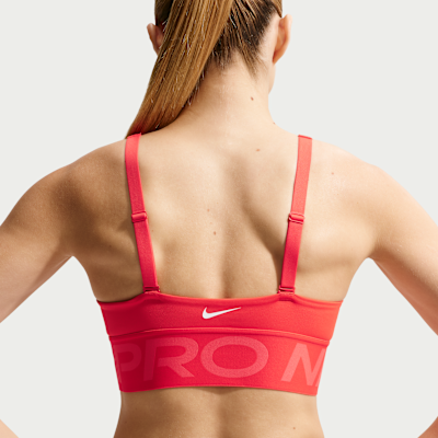 Nike Pro Indy Plunge Orta Destekli Pedli Kadın Spor Sütyeni görsel 2