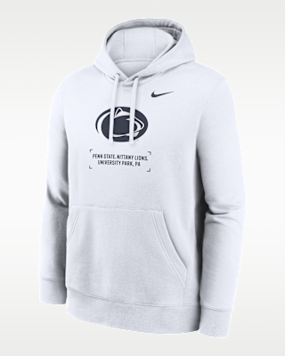 Мужское худи Penn State Club Basketball 2-Hit Nike College Pullover Hoodie для баскетбола