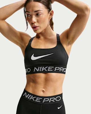 Женские  Nike Pro Light-Support Non-Padded Sports Bra