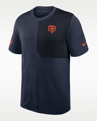 Мужские  Chicago Bears Sideline Coach Nike Dri-FIT NFL Top