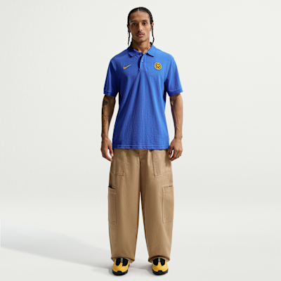 Nike Inter Milan Club Nike Erkek Futbol Polo Üstü görsel 4