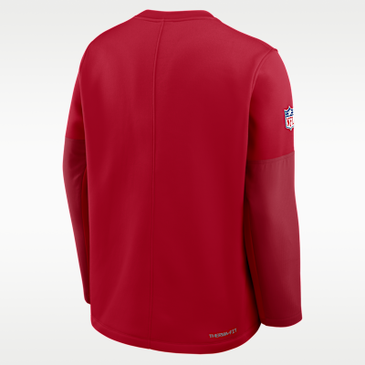 Tampa Bay Buccaneers Scripted To Win Sideline Coach Men's Nike Therma-FIT NFL Long-Sleeve T-Shirt