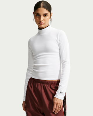 Женские тайтсы Nike Sportswear Tight Long-Sleeve Mock-Neck Top
