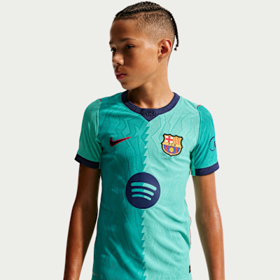 Nike Koszulka piłkarska dla dużych dzieci Aero-FIT Authentic FC Barcelona Match 2026/27 (wersja trzecia)