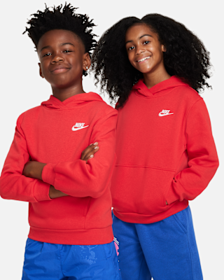 Детское худи Nike Sportswear Club Fleece Big Kids' Pullover Hoodie