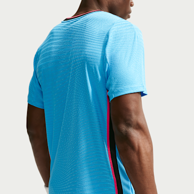 NikeCourt Slam Aero-FIT Kısa Kollu Erkek Tenis Üstü görsel 2