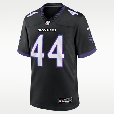 Men's Nike Zay Flowers Black Baltimore Ravens Alternate Game Jersey