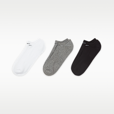 Nike Everyday Cushioned Training No-Show Socks (3 Pairs)
