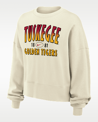 Женский свитшот Nike College (Tuskegee University) Phoenix Fleece Crewneck