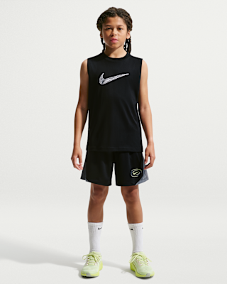 Детские шорты Nike Multi Big Kids' (Boys') Dri-FIT Knit Shorts
