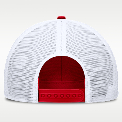 Ohio State On-Field Rise Engineered Men's Nike College Trucker Adjustable Hat