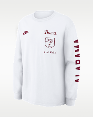 Мужская футболка Alabama Legacy Nike College Long-Sleeve