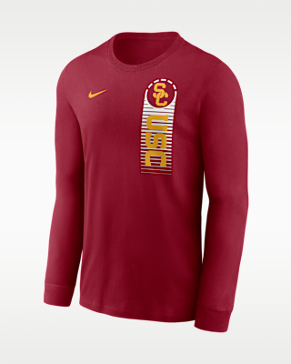 Мужская футболка USC Primetime Nike College Long-Sleeve
