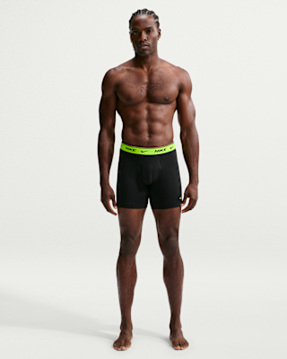 Мужские  Nike Essential Cotton Stretch Boxer Briefs (3-Pack)