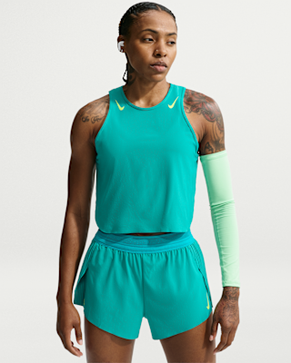 Женские Nike AeroSwift Dri-FIT ADV Cropped Tank Top для бега