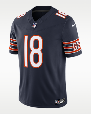 Мужские джерси Caleb Williams Chicago Bears Nike Dri-FIT NFL Limited Jersey