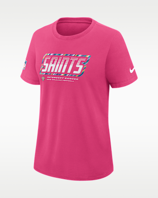 Женская футболка New Orleans Saints Crucial Catch Nike Dri-FIT NFL