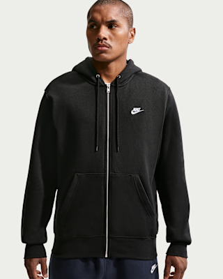 Мужское худи Nike Club Full-Zip Fleece Hoodie