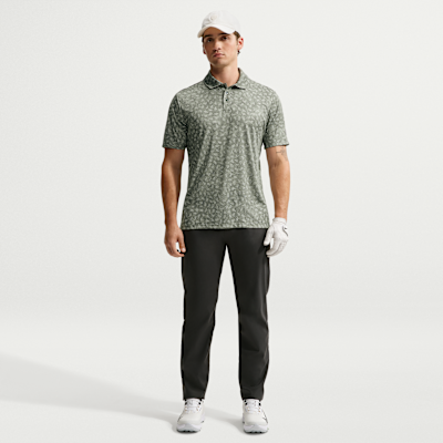 Nike Par Dri-FIT Grass Print Erkek Golf Polo Üstü görsel 4