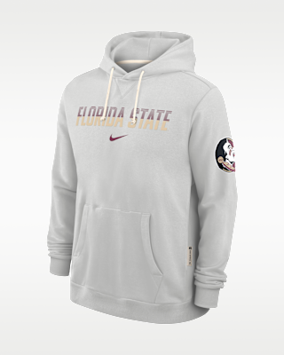 Мужское худи Florida State Sideline Standard Issue Nike Dri-FIT College Pullover Hoodie